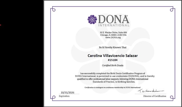 Certification