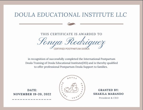 Certification