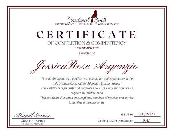 Certification