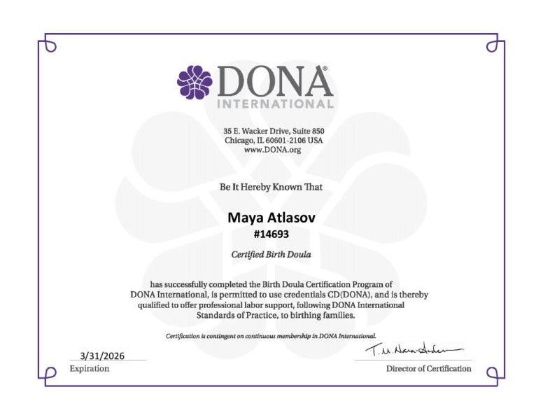Certification