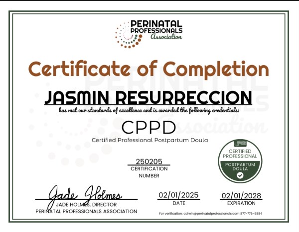 Certification