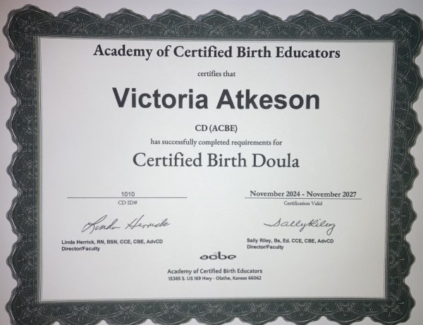 Certification