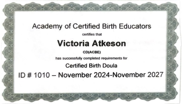Certification