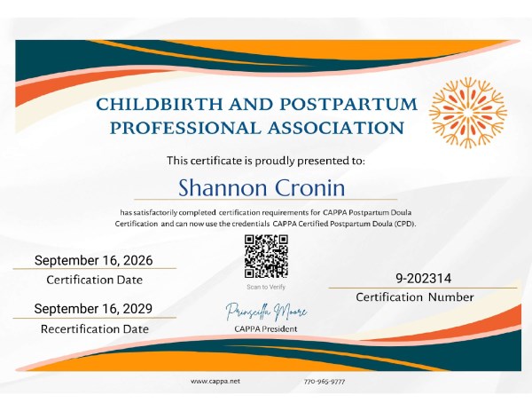 Certification