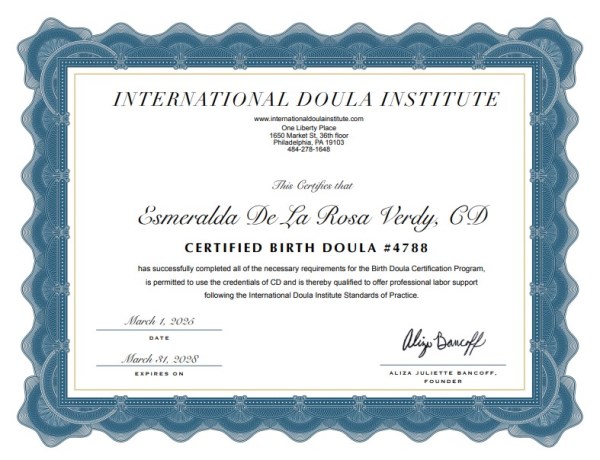 Certification