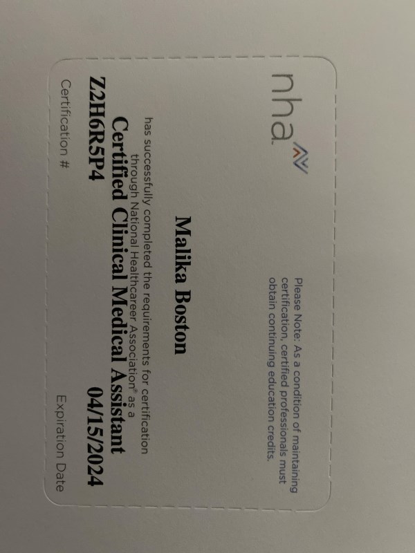 credential
