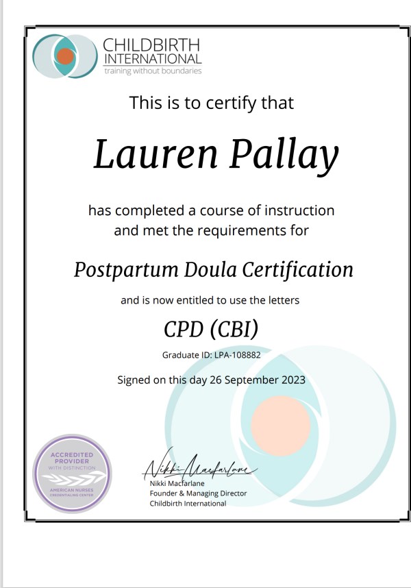 Certification