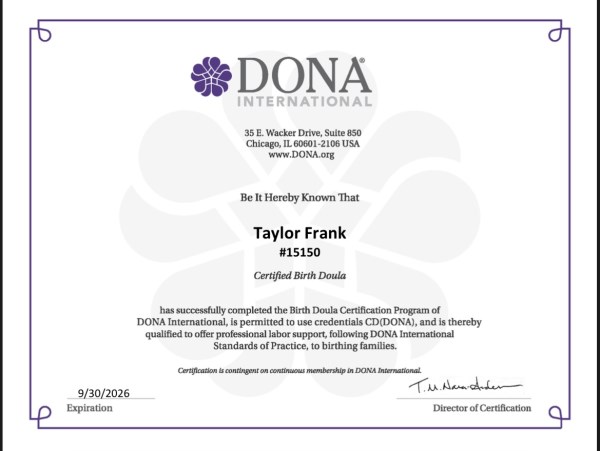 Certification