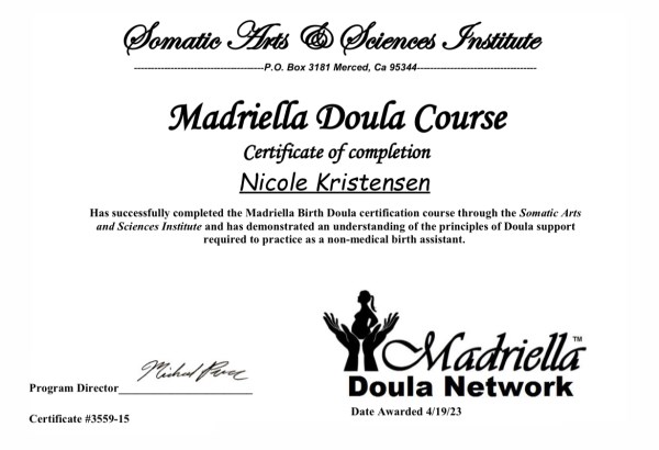 Certification