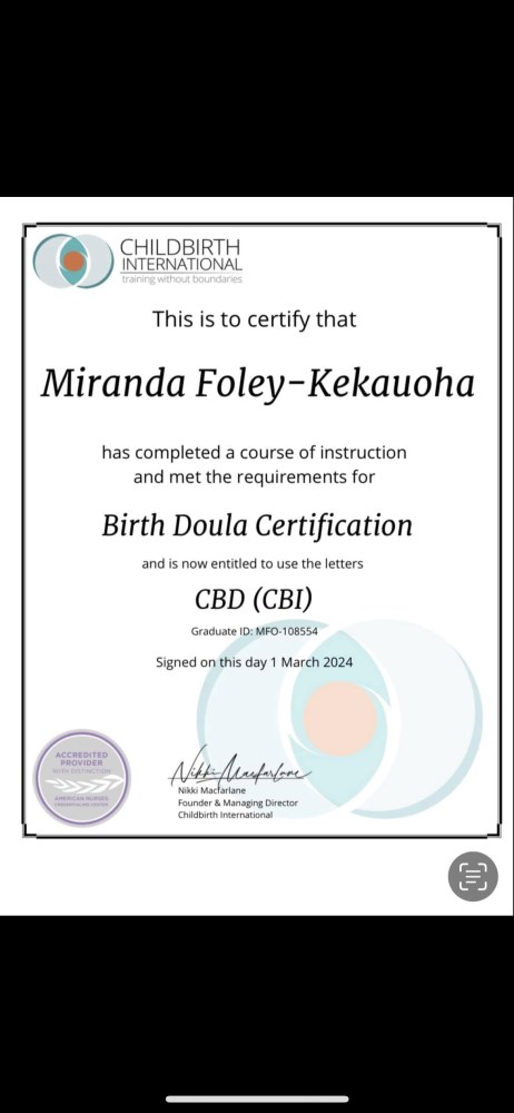 Certification