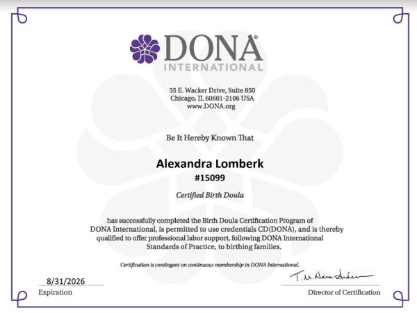 Certification