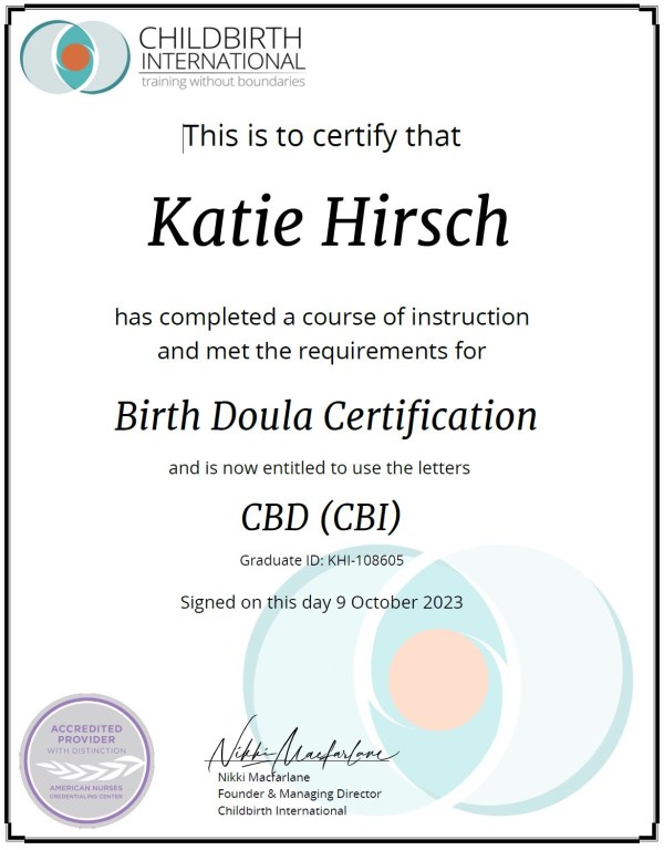 Certification