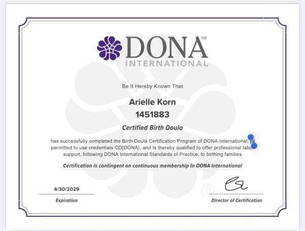Certification