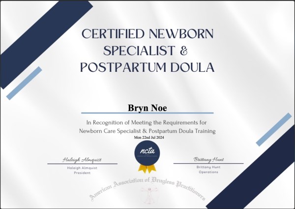Certification