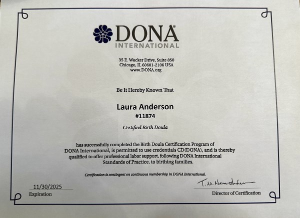 Certification