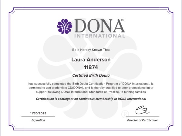 Certification