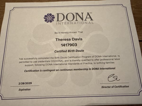 Certification
