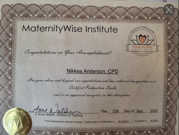 Certification