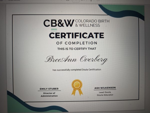 Certification