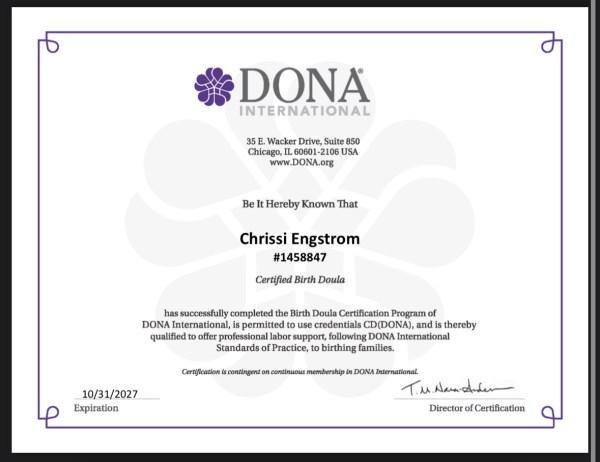 Certification