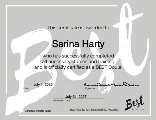 Certification