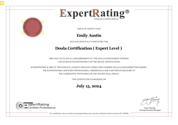 Certification