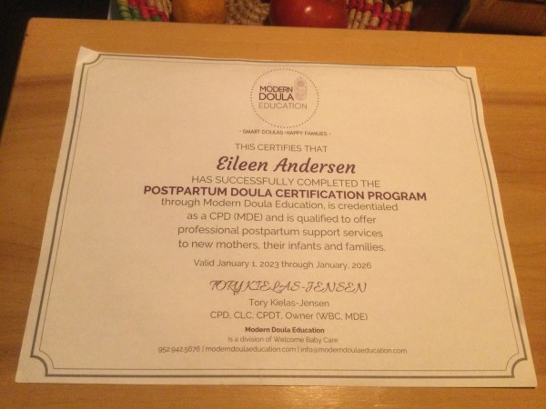 Certification