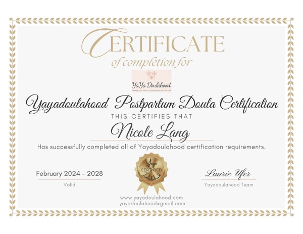 Certification