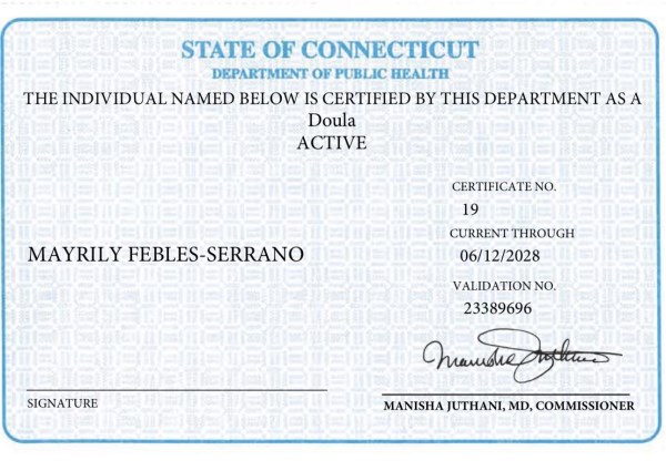 Certification