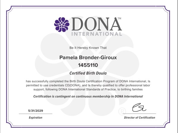 Certification