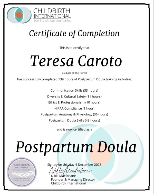 Certification