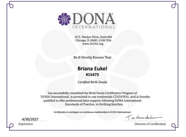 Certification