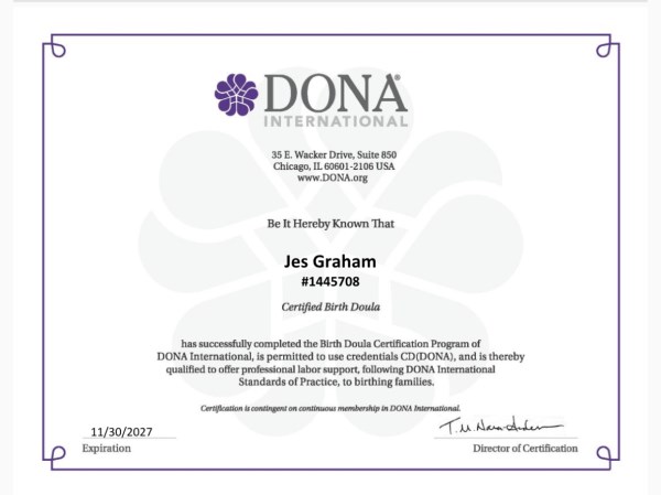 Certification