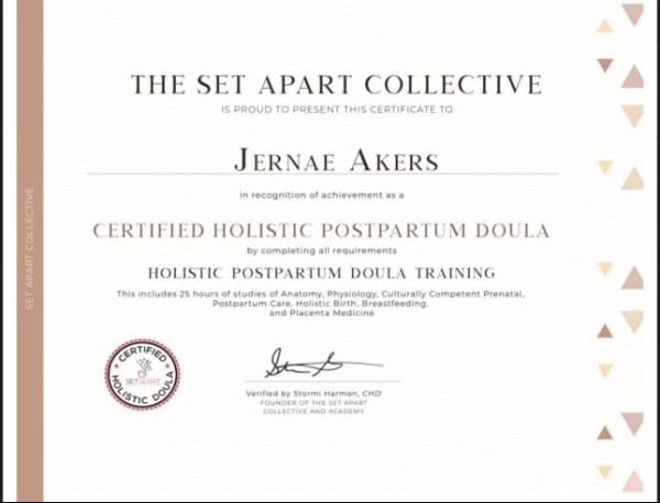 Certification