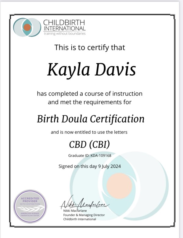 Certification