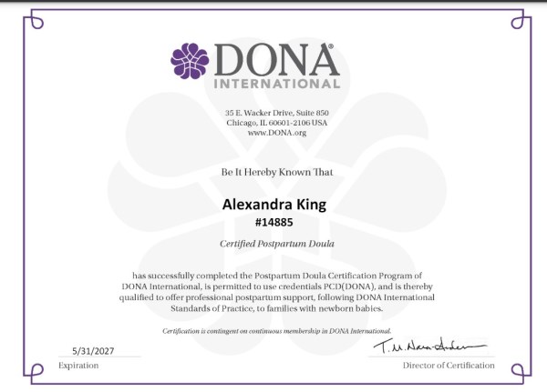 Certification