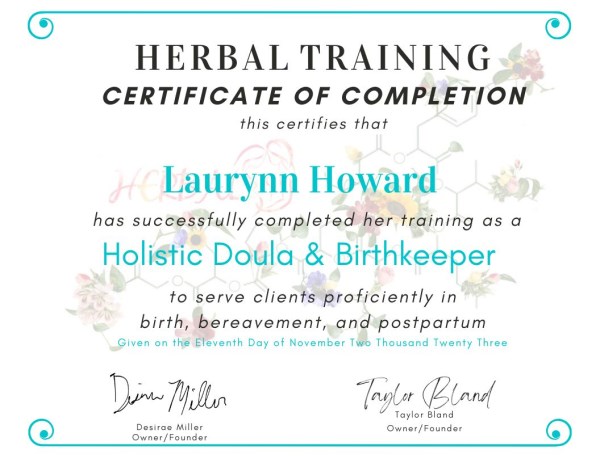 Certification