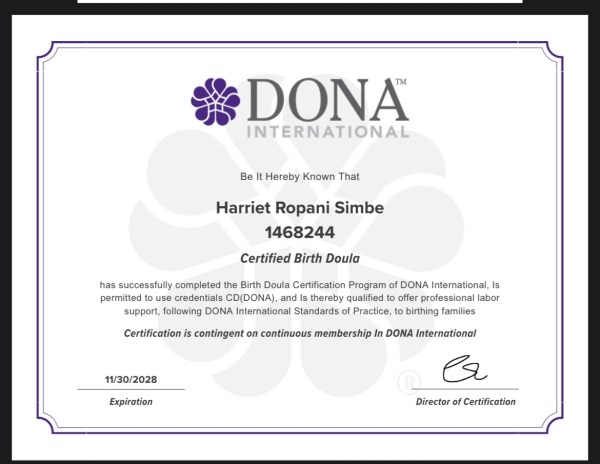 Certification