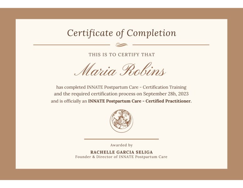 Certification