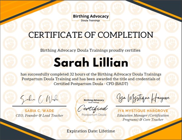 Certification