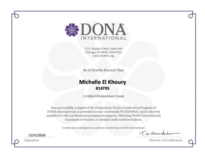 Certification