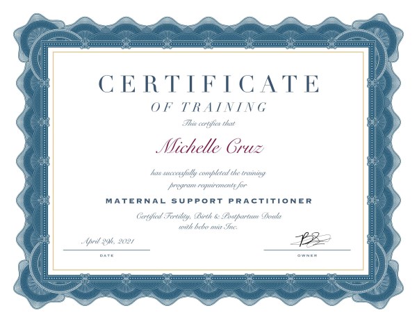 Certification