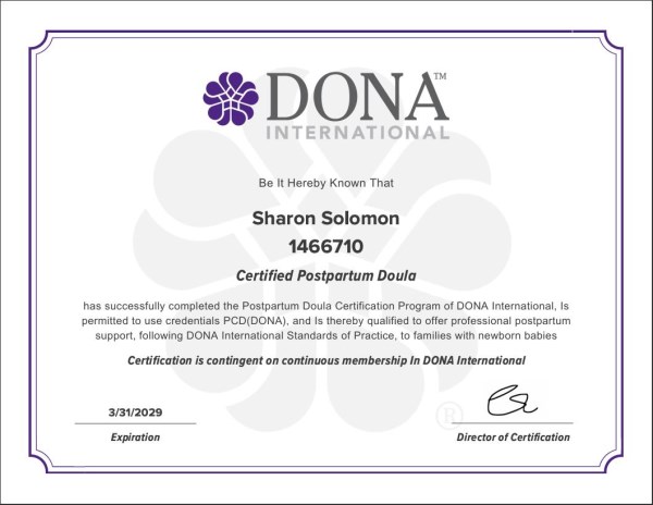 Certification