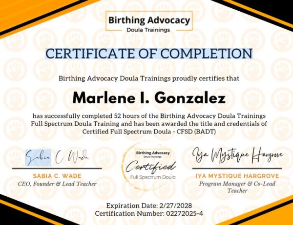 Certification