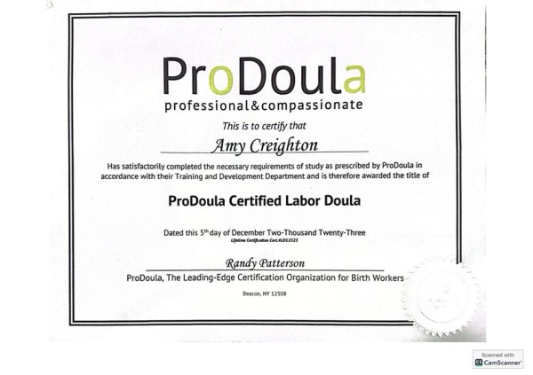 Certification