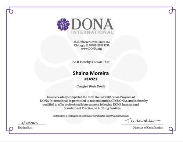 Certification