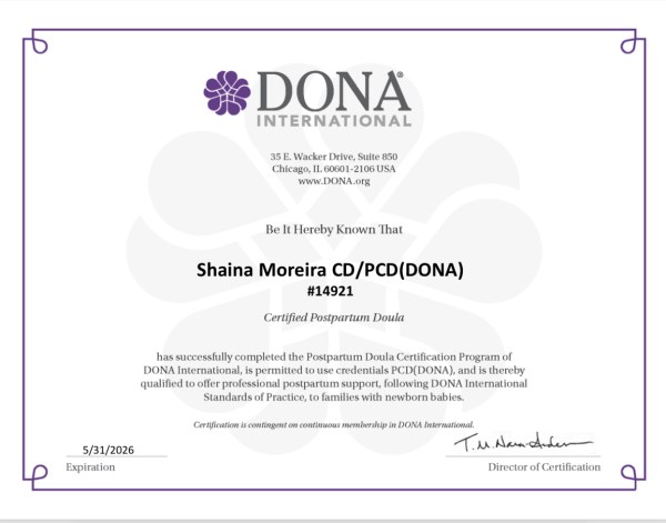 Certification