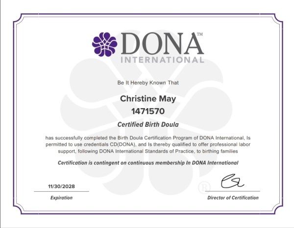 Certification