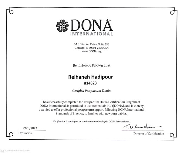 Certification