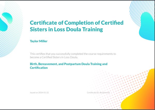 Certification